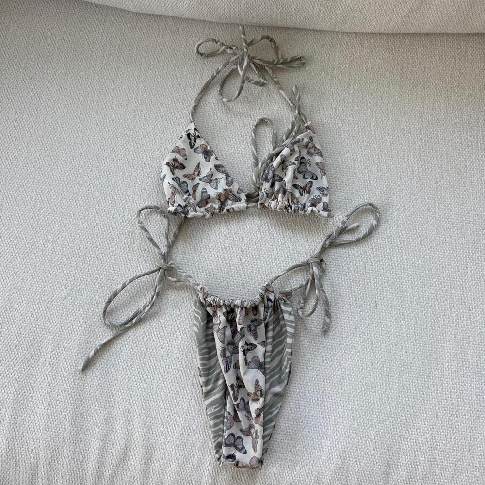 VDM reversible string butterfly bikini